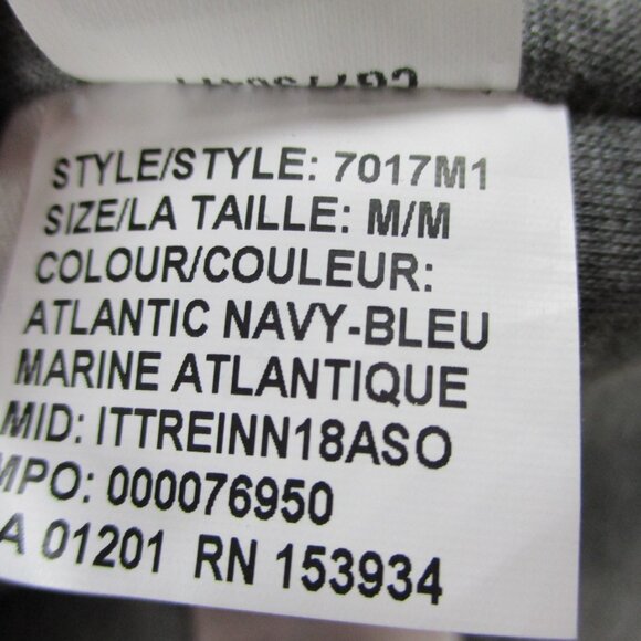 Canada Goose Kelowna Fleece Jacket Mens Medium Navy Blue Sherpa Pile NWOT Coat - Picture 8 of 13